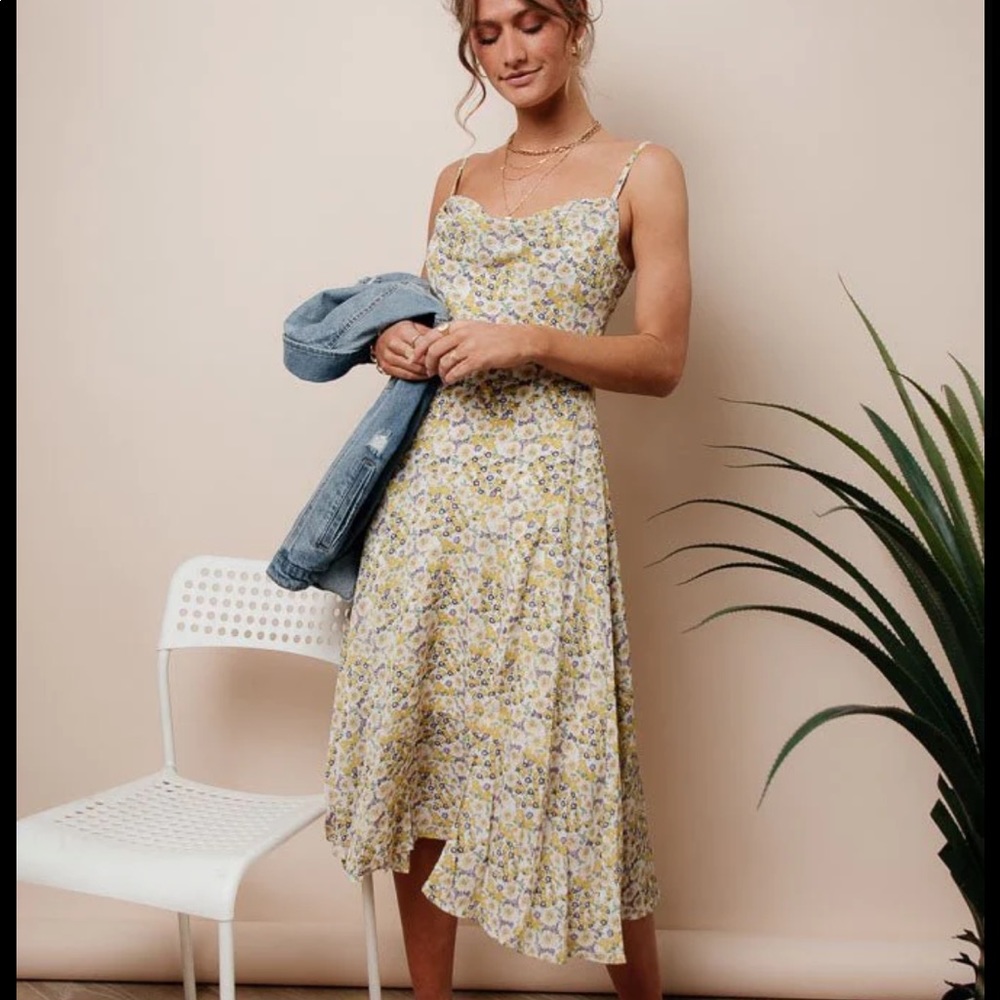 Bohme Floral Midi Dress